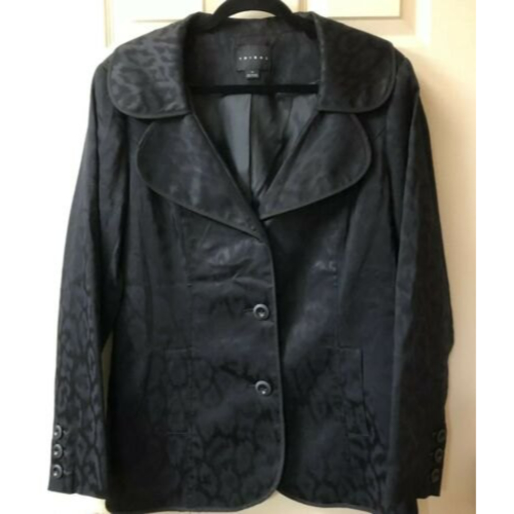 Tribal Women’s Fitted Black Jacket Size 12